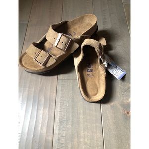 Arizona suede “Jasper” Birkenstocks